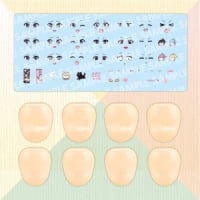 カスタマイズフェイス＆デカールセット Vol.7【らぐほのえりかデザイン 結城まどか用B】